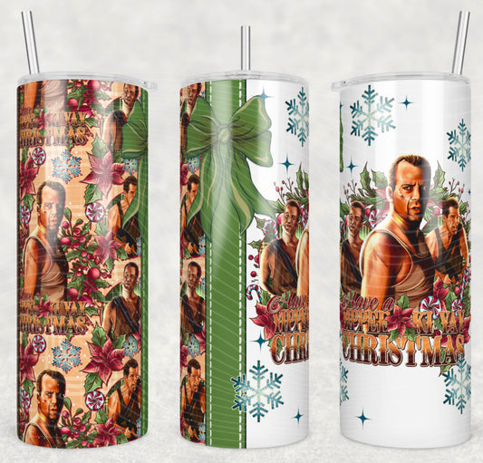 Die Hard 20oz Skinny Tumbler