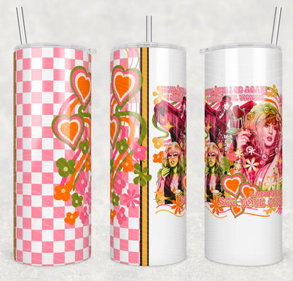 Now Here I Go Again 20oz Skinny Tumbler