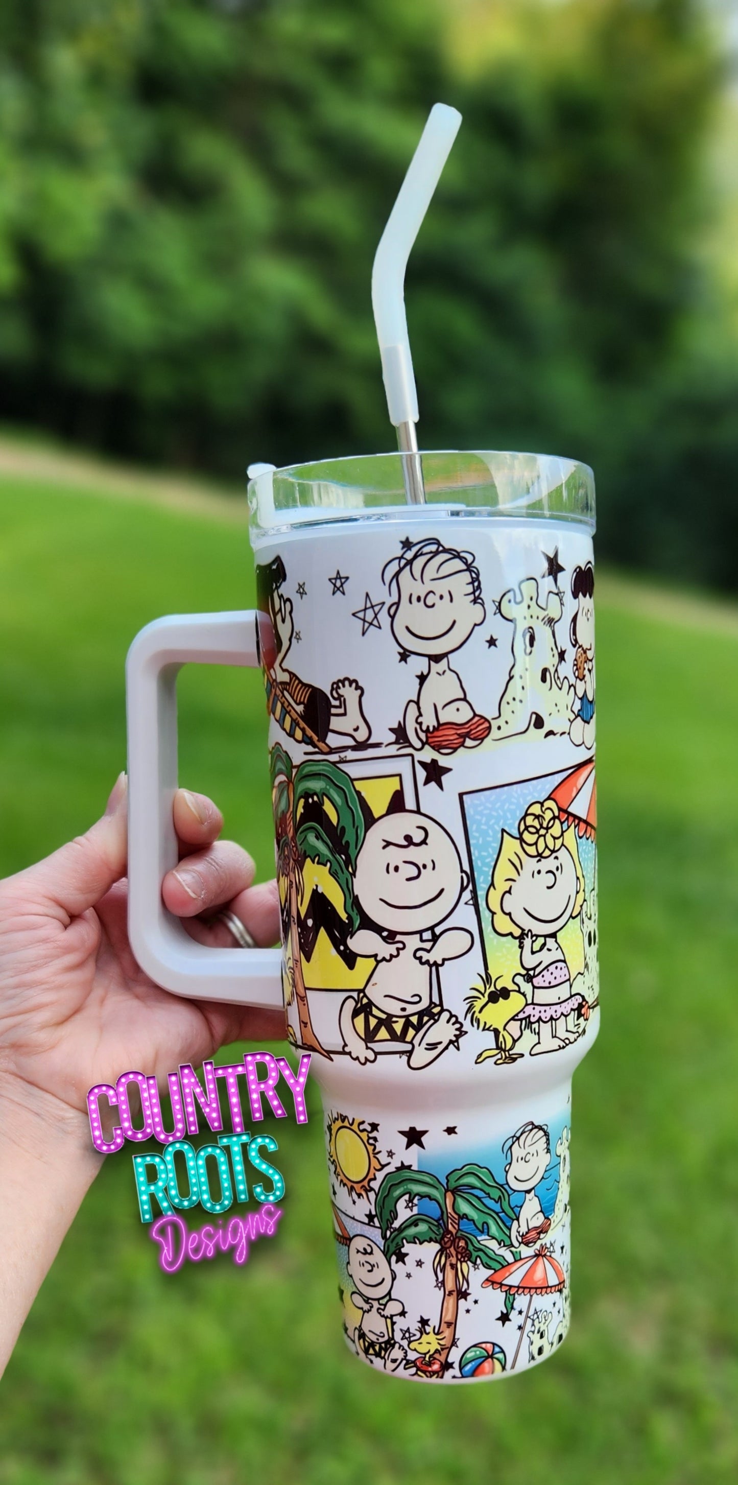 40oz Charlie Brown Tumbler