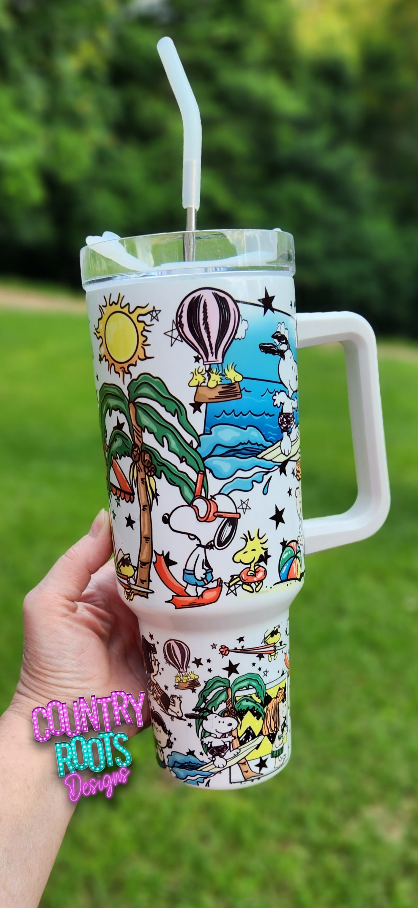 40oz Charlie Brown Tumbler