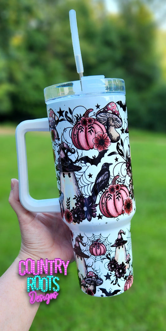 Little Witchy Ghost 40oz Tumbler