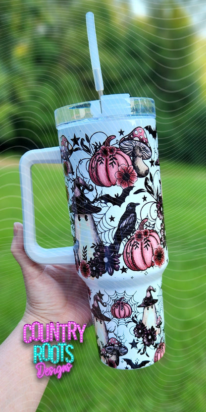 RTS Little Witchy Ghost 40oz Tumbler