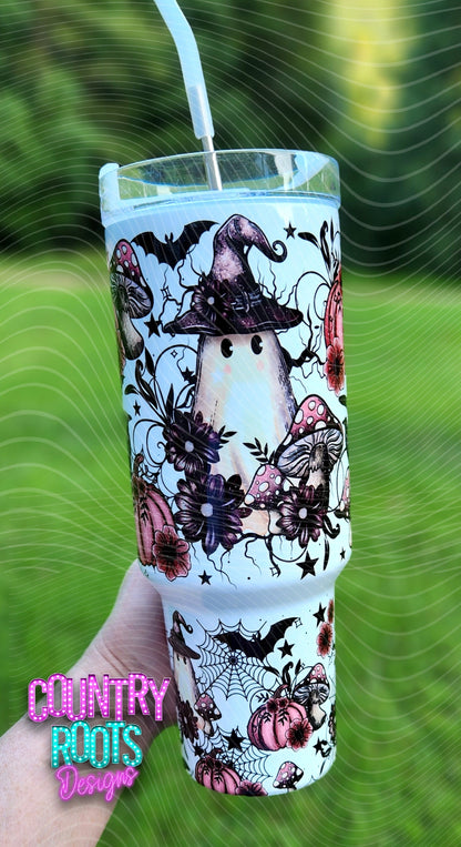 RTS Little Witchy Ghost 40oz Tumbler