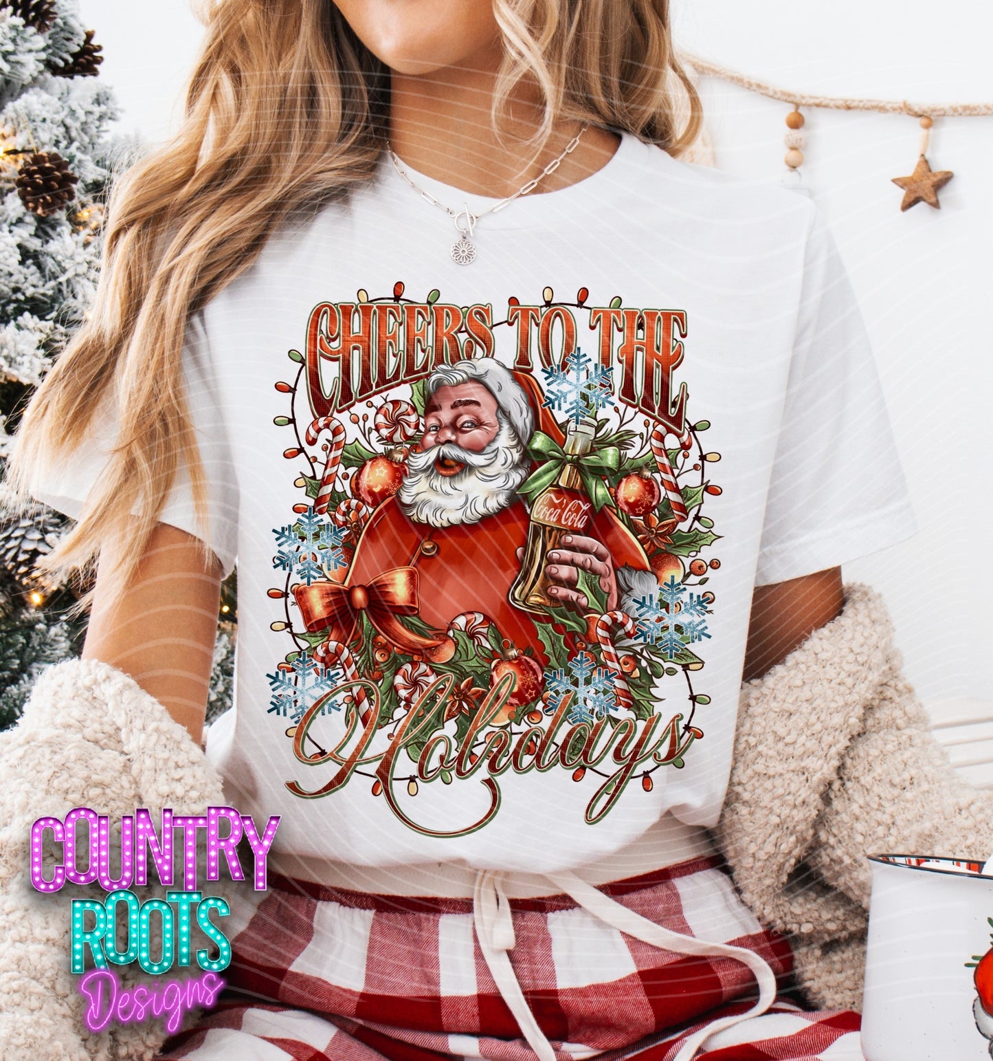 Cheers To The Holidays Tee