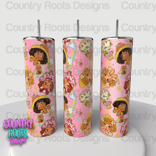 Strawberry_2 20oz Skinny Tumbler