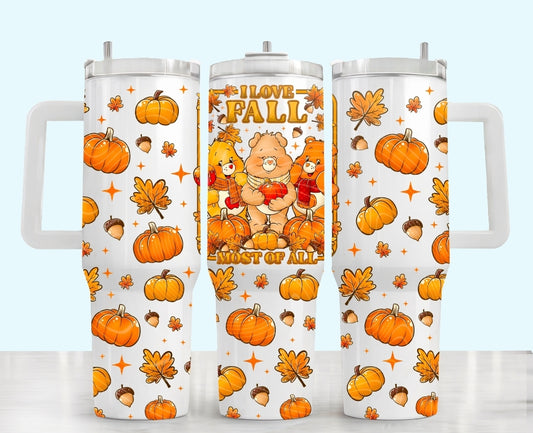 I Love Fall 40oz Tumbler