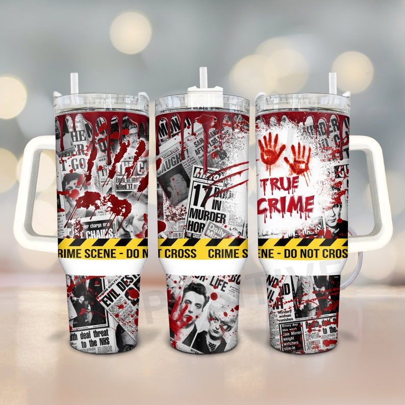 True Crime 40oz Tumbler