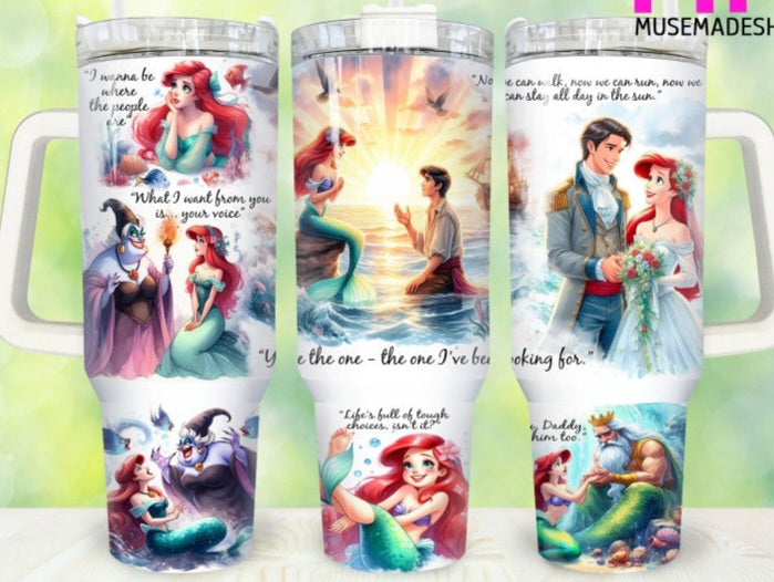 Mermaid 40oz Tumbler