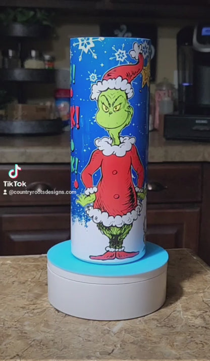 Stink! Stunk! Stank! Grinch 20oz Skinny Tumbler