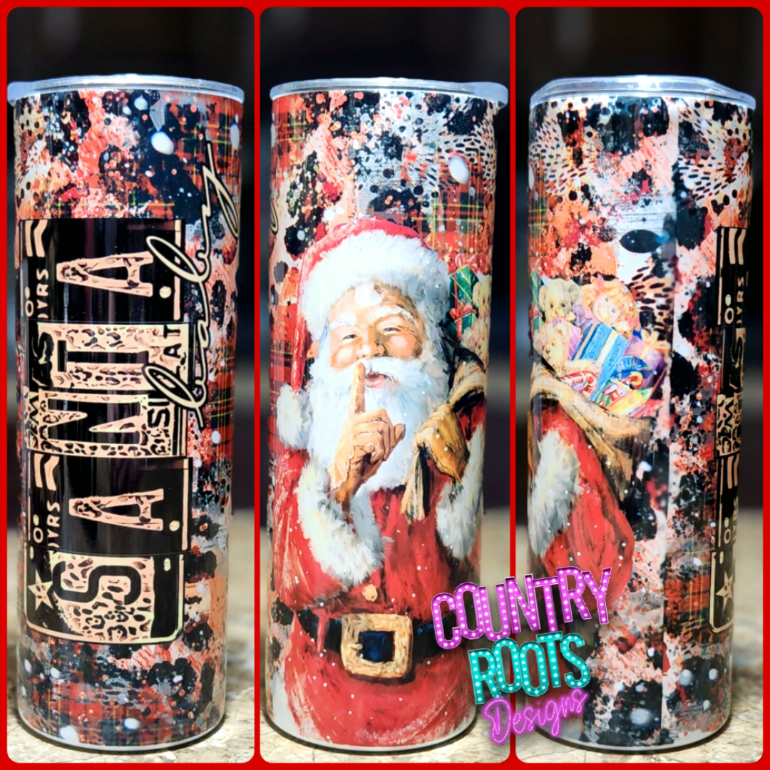 Santa Baby 20oz Skinny Tumbler