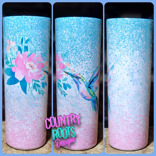 Hummingbird 20oz Skinny Tumbler