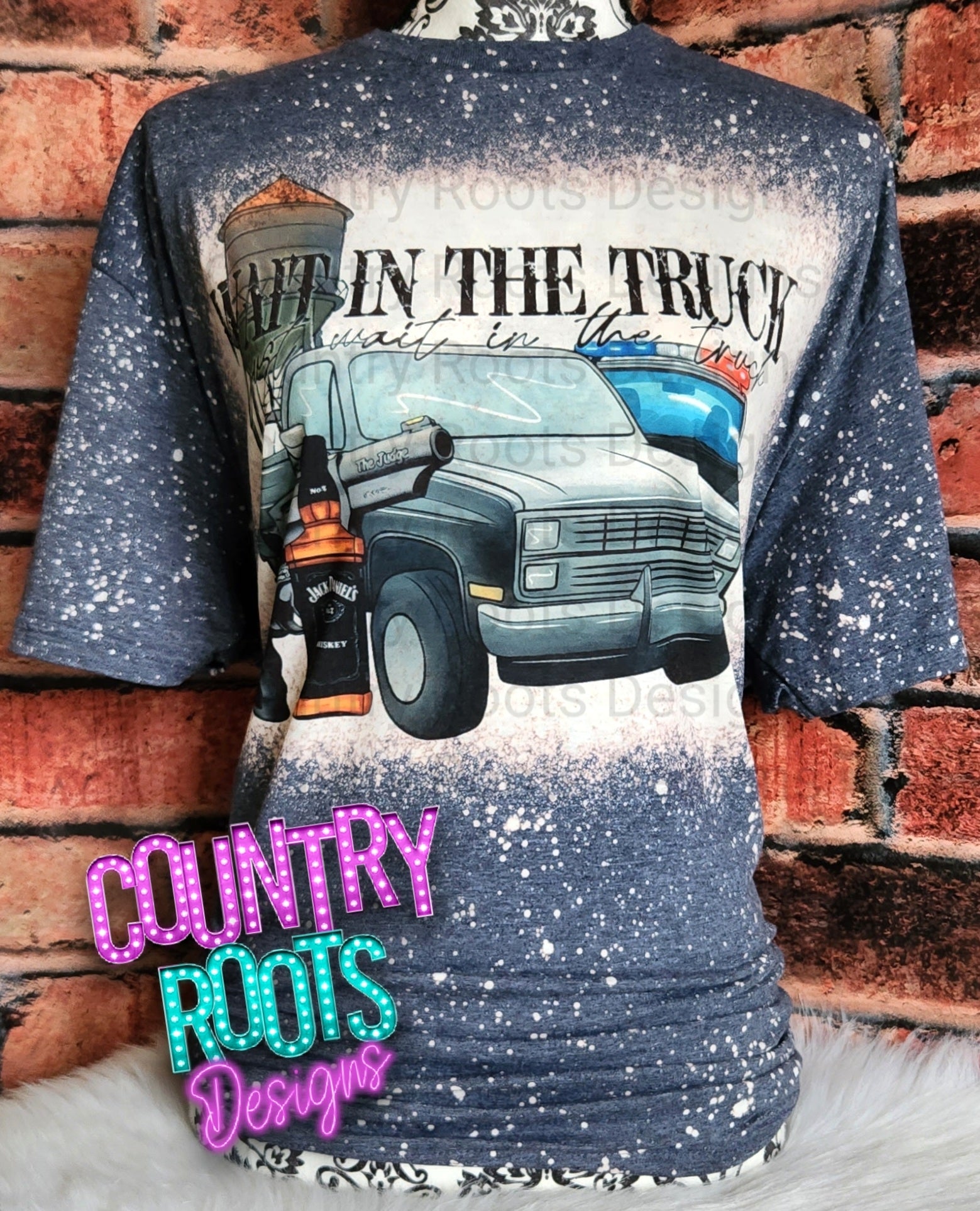 Wait In The Truck – Country Roots Designs